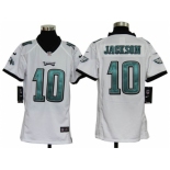 nike youth nfl jerseys philadelphia eagles #10 jackson white[nike]