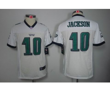 nike youth nfl jerseys philadelphia eagles #10 jackson white[nike]