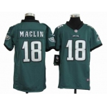 nike youth nfl jerseys philadelphia eagles #18 jeremy maclin green[nike]