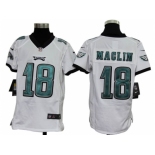 nike youth nfl jerseys philadelphia eagles #18 jeremy maclin white[nike]