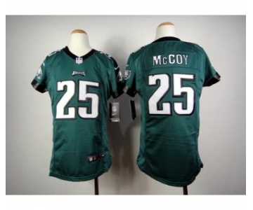 nike youth nfl jerseys philadelphia eagles #25 mccoy green[nike]