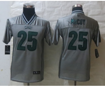 nike youth nfl jerseys  philadelphia eagles #25 mccoy grey[nike vapor]