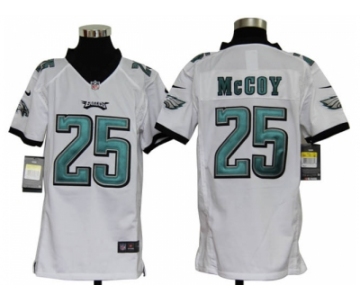 nike youth nfl jerseys philadelphia eagles #25 mccoy white[nike]