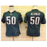 nike youth nfl jerseys philadelphia eagles #50 alonso green[nike]