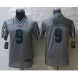 nike youth nfl jerseys  philadelphia eagles #9 foles grey[nike vapor]