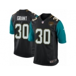 Men Nike Jacksonville Jaguars #30 Corey Grant Game Black Alternate NFL Jersey