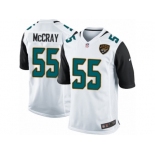 Men Nike Jacksonville Jaguars #55 Lerentee McCray Game White NFL Jersey