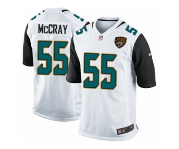 Men Nike Jacksonville Jaguars #55 Lerentee McCray Game White NFL Jersey