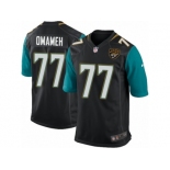 Men Nike Jacksonville Jaguars #77 Patrick Omameh Game Black Alternate NFL Jersey