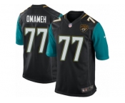 Men Nike Jacksonville Jaguars #77 Patrick Omameh Game Black Alternate NFL Jersey