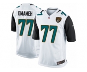 Men Nike Jacksonville Jaguars #77 Patrick Omameh Game White NFL Jersey