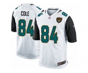 Men Nike Jacksonville Jaguars #84 Keelan Cole Game White NFL Jersey