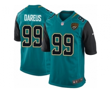 Men Nike Jacksonville Jaguars #99 Marcell Dareus Game Teal Green Team Color NFL Jersey