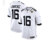 Men's Jacksonville Jaguars #16 Lawrence Game White 2021 New Football Jersey