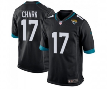 Men's Jacksonville Jaguars #17 DJ Chark Game Teal Green Team Color Football Jersey