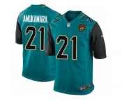 Men's Nike Jacksonville Jaguars #21 Prince Amukamara Game Teal Green Team Color NFL Jersey