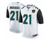 Men's Nike Jacksonville Jaguars #21 Prince Amukamara Game White NFL Jersey