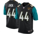 Men's Nike Jacksonville Jaguars #44 Myles Jack Game Black Alternate NFL Jersey