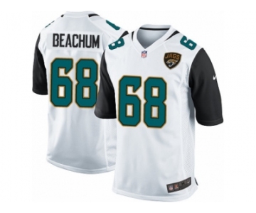 Men's Nike Jacksonville Jaguars #68 Kelvin Beachum Game White NFL Jersey