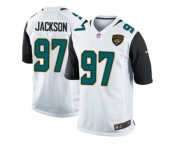 Men's Nike Jacksonville Jaguars #97 Malik Jackson Game White NFL Jersey