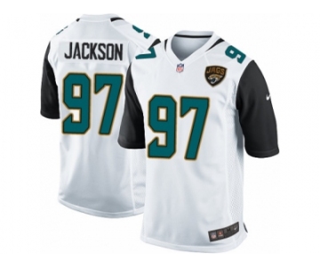 Men's Nike Jacksonville Jaguars #97 Malik Jackson Game White NFL Jersey