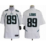 nike nfl jerseys jacksonville jaguars #89 lewis white[game]