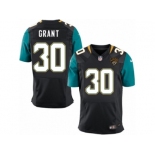 Men Nike Jacksonville Jaguars #30 Corey Grant Elite Black Alternate NFL Jersey