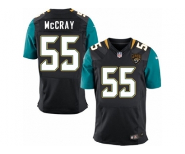 Men Nike Jacksonville Jaguars #55 Lerentee McCray Elite Black Alternate NFL Jersey