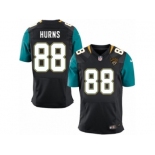 Men Nike Jacksonville Jaguars #88 Allen Hurns Elite Black Alternate NFL Jersey