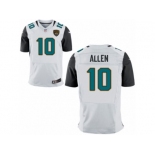 Men's Nike Jacksonville Jaguars #10 Brandon Allen Elite White NFL Jersey