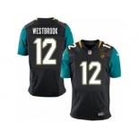 Men's Nike Jacksonville Jaguars #12 Dede Westbrook Elite Black Alternate NFL Jersey