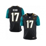 Men's Nike Jacksonville Jaguars #17 Arrelious Benn Elite Black Alternate NFL Jersey