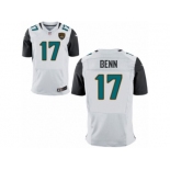 Men's Nike Jacksonville Jaguars #17 Arrelious Benn Elite White NFL Jersey