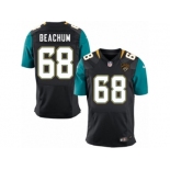 Men's Nike Jacksonville Jaguars #68 Kelvin Beachum Elite Black Alternate NFL Jersey