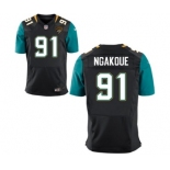 Men's Nike Jacksonville Jaguars #91 YAnnick Ngakoue Elite Black Alternate NFL Jersey