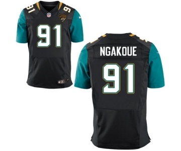 Men's Nike Jacksonville Jaguars #91 YAnnick Ngakoue Elite Black Alternate NFL Jersey