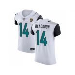 Nike Jacksonville Jaguars #14 Justin Blackmon White Men Stitched NFL Vapor Untouchable Elite Jersey