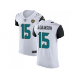 Nike Jacksonville Jaguars #15 Allen Robinson White Men Stitched NFL Vapor Untouchable Elite Jersey