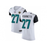 Nike Jacksonville Jaguars #27 Leonard Fournette White Men Stitched NFL Vapor Untouchable Elite Jersey