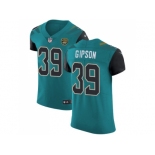 Nike Jacksonville Jaguars #39 Tashaun Gipson Teal Green Team Color Men Stitched NFL Vapor Untouchable Elite Jersey