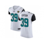 Nike Jacksonville Jaguars #39 Tashaun Gipson White Men Stitched NFL Vapor Untouchable Elite Jersey