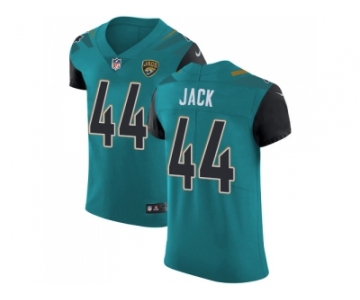 Nike Jacksonville Jaguars #44 Myles Jack Teal Green Team Color Men Stitched NFL Vapor Untouchable Elite Jersey