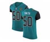 Nike Jacksonville Jaguars #50 Telvin Smith Teal Green Team Color Men Stitched NFL Vapor Untouchable Elite Jersey