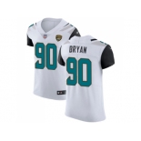 Nike Jacksonville Jaguars #90 Taven Bryan White Men Stitched NFL Vapor Untouchable Elite Jersey