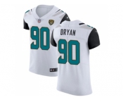 Nike Jacksonville Jaguars #90 Taven Bryan White Men Stitched NFL Vapor Untouchable Elite Jersey