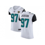 Nike Jacksonville Jaguars #97 Malik Jackson White Men Stitched NFL Vapor Untouchable Elite Jersey