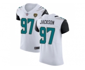 Nike Jacksonville Jaguars #97 Malik Jackson White Men Stitched NFL Vapor Untouchable Elite Jersey