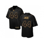 Nike Jaguars #44 Myles Jack Black Men's Stitched NFL Elite Pro Line Gold Collection Jersey