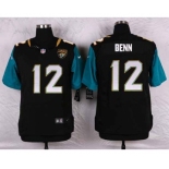 nike nfl jerseys jacksonville jaguars #12 benn black[Elite]