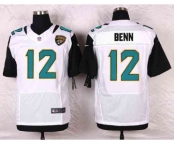 nike nfl jerseys jacksonville jaguars #12 benn white[Elite]